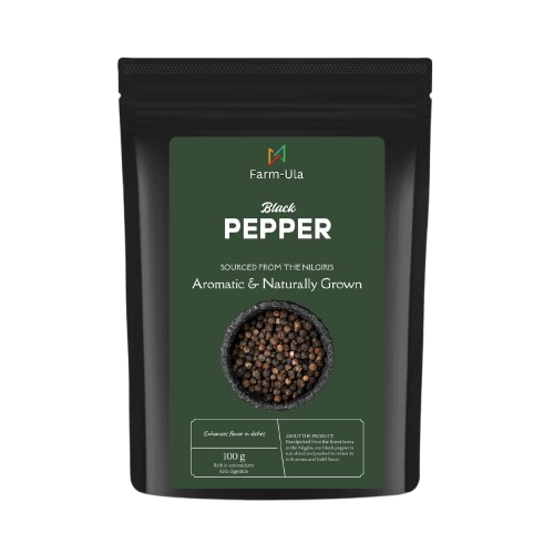 Farmula Nilgiri Black Pepper – Bold, Aromatic & Naturally Grown