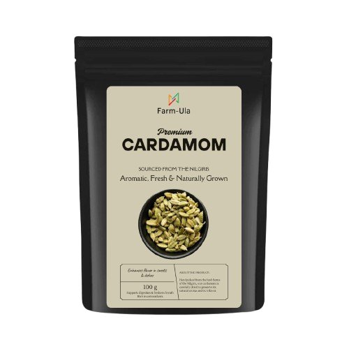 Farmula Nilgiri Green Cardamom – Aromatic & Handpicked