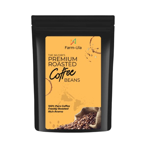 Roasted Coffee Beans (Farmula) – Aromatic Whole Beans – Nilgiris Estate